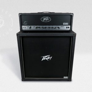 Peavey 6505 4x12 Straight Guitar Cabinet Black Guitar Cabinet