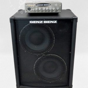 Genz Benz Shuttle 2x10 Bass Cabinet Black Bass Rig