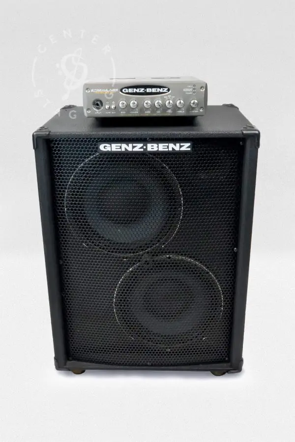 Genz Benz Shuttle 2x10 Bass Cabinet Black Bass Rig