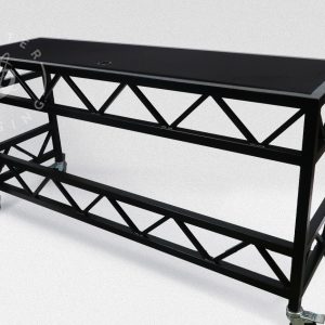 CenterStaging DJ Table 6' Truss Style Black