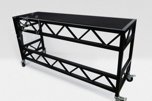 CenterStaging DJ Table 6' Truss Style Black