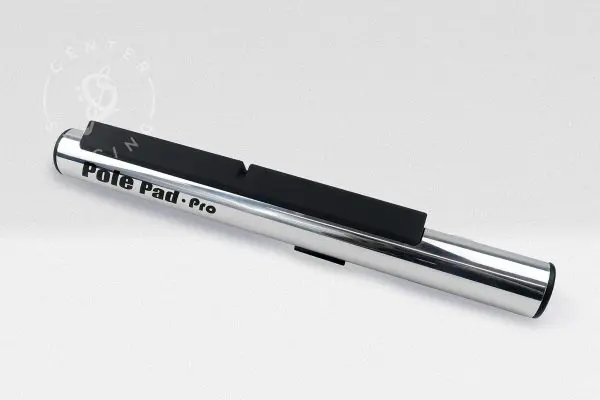 Drum Tech Pole Pad Dual Zone Trigger Silver Drum Trigger