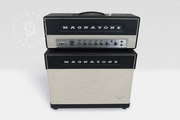 Magnatone 2x12 Guitar Cabinet Black Guitar Cabinet