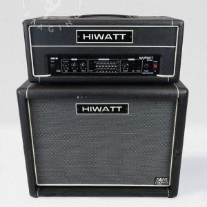 Hiwatt 2x10 Bass Speaker Cabinet Black Bass Rig