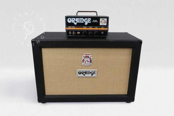 Orange Dark Terror 15 Guitar Head Black Guitar Amplifier