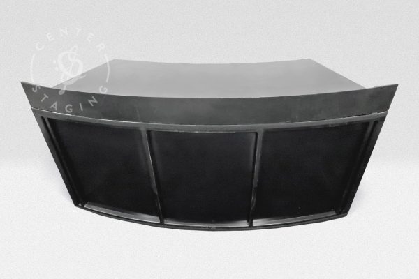 All Access DJ Table 6'8" Metal Black DJ Table