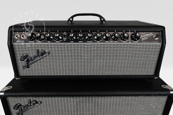 Fender Bassman 500 Bass Amp Head Black Bass Head