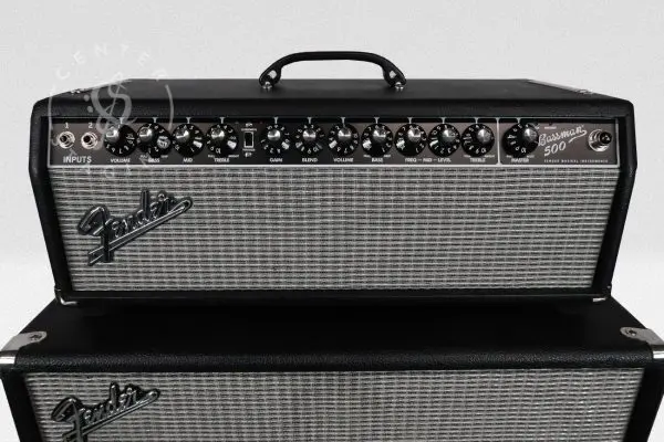 Fender Bassman 500 Bass Amp Head Black Bass Head