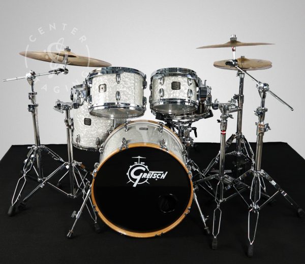 Gretsch White Marine Pearl USA Custom Kit