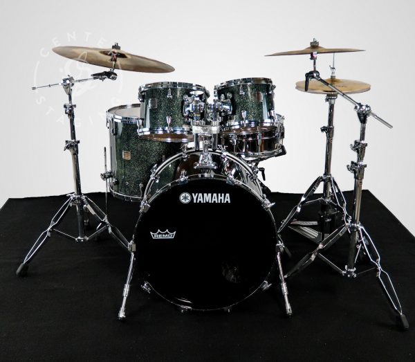 Yamaha Black Sparkle Maple Custom Absolute Kit