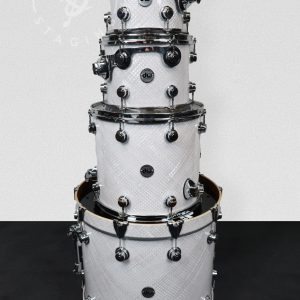 DW White Crystal Maple/Mahogany Collectors Kit