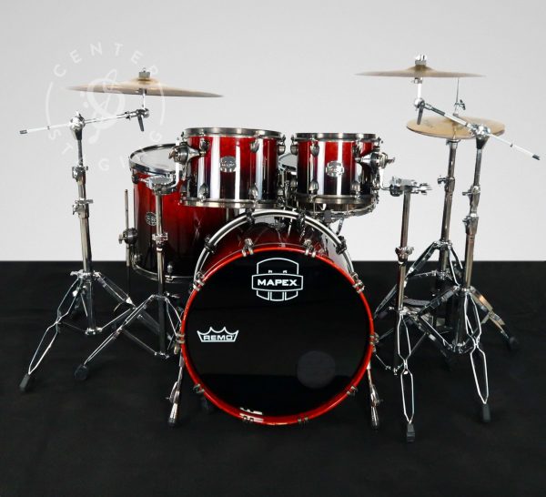 Mapex Cherry Mist Saturn Kit
