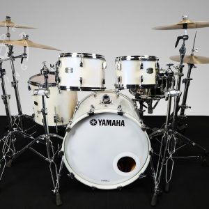 Yamaha Polar White Maple Hybrid Absolute Kit