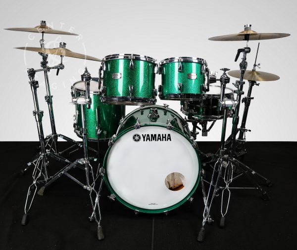 Yamaha Green Sparkle Maple Hybrid Absolute Kit