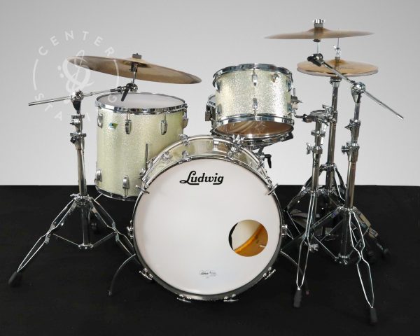 Ludwig Vintage Silver Sparkle Kit
