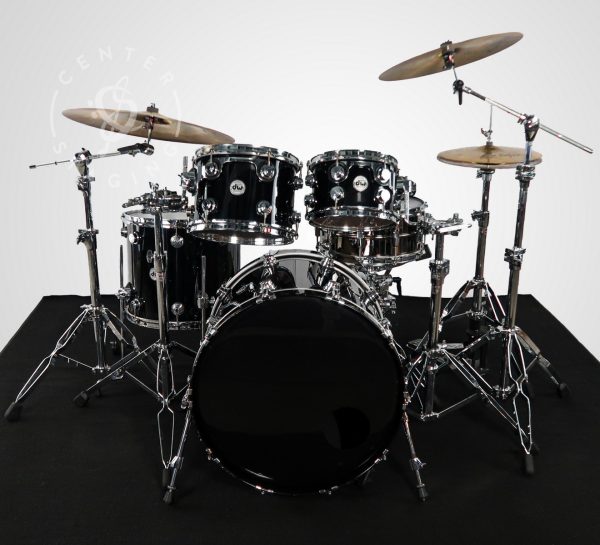 DW Gloss Black Maple/Mahogany Kit