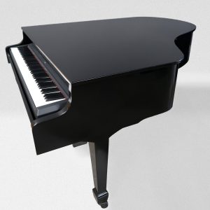 Grand Illusion Grand Piano Shell C - Black 6'