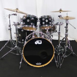 DW Gloss Black Maple Classics Kick