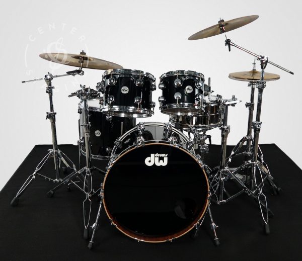 DW Gloss Black Maple/Mahogany Kit