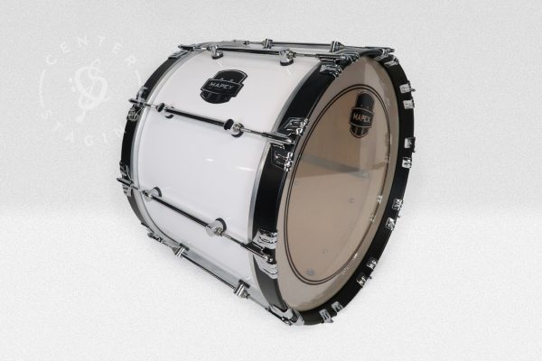 Mapex 14x20 Satin White Quantum Marching Bass Drum