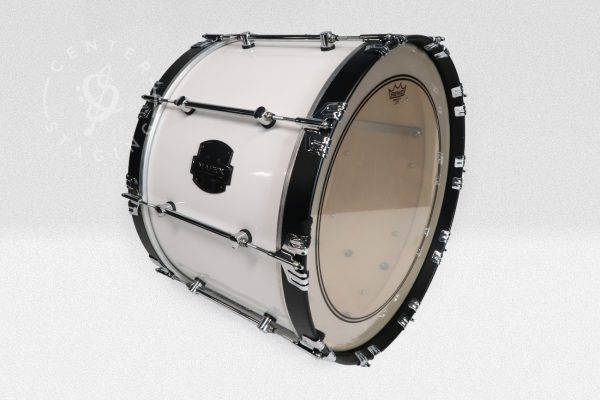 Mapex 14x22 Satin White Quantum Marching Bass Drum