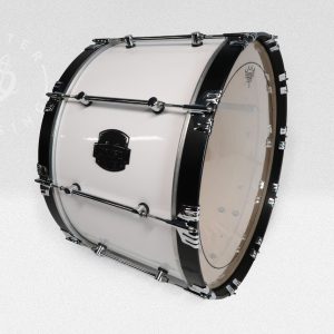 Mapex 14x24 Satin White Quantum Marching Bass Drum