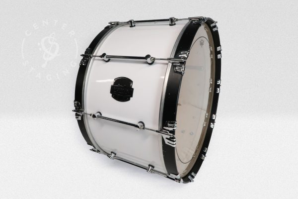 Mapex 14x26 Satin White Quantum Marching Bass Drum