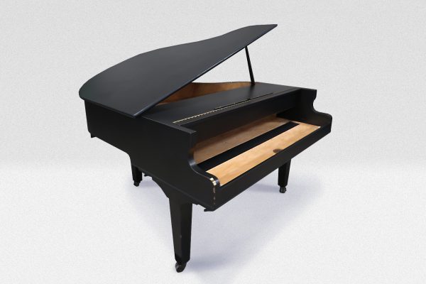 Slam Grand Baby Slam Grand Piano Shell - Black 5'