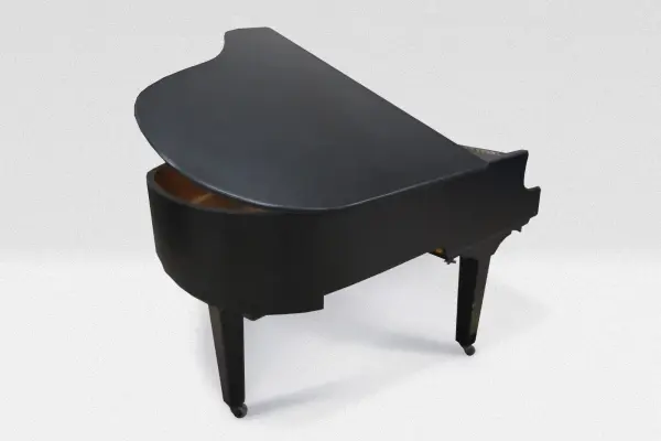 Slam Grand Baby Slam Grand Piano Shell - Black 5' - Image 2
