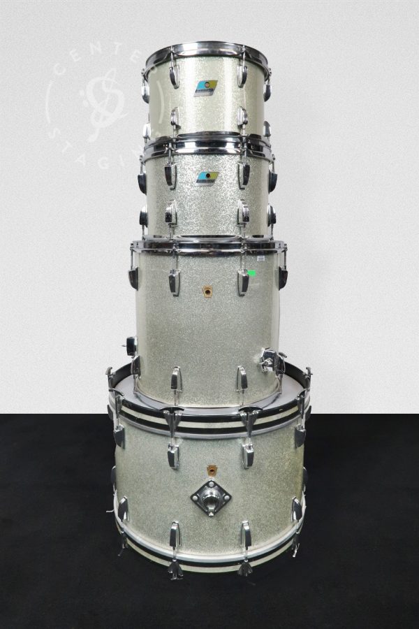 Ludwig Vintage Silver Sparkle Kit