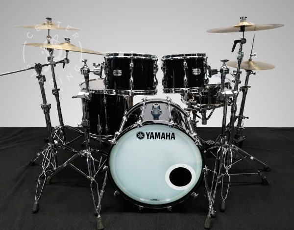 Yamaha Solid Black Recording Custom Kit