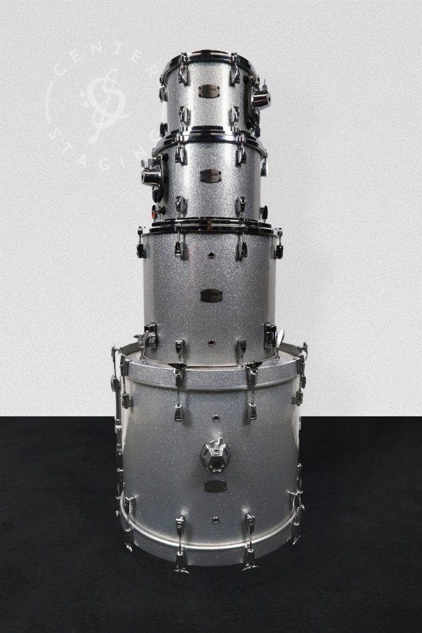 Yamaha Silver Sparkle Absolute Hybrid Maple Kit