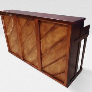 Custom Vintage Keyboards Upright Piano Shell - Brown