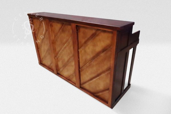 Custom Vintage Keyboards Upright Piano Shell - Brown