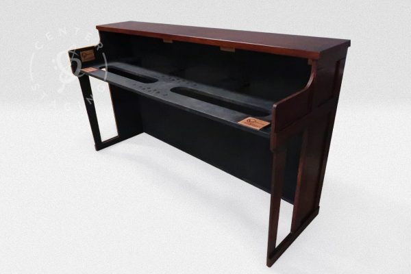 Custom Vintage Keyboards Upright Piano Shell - Brown - Image 2
