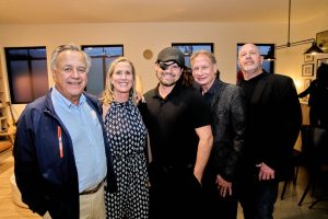 D'ADDARIO UNVEILS NEW ARTIST LOUNGE AT CENTERSTAGING STUDIOS IN LOS ANGELES 1 Jim D'Addario - Kathy Clark - Justin Elliott - Mitch Clark - Johnny Lord