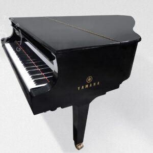 Yamaha C7X-SH SILENT Grand Piano - Polished Ebony (595) - Black