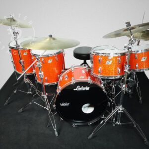 Ludwig 1972 Tangerine Sparkle Kit - Tangerine