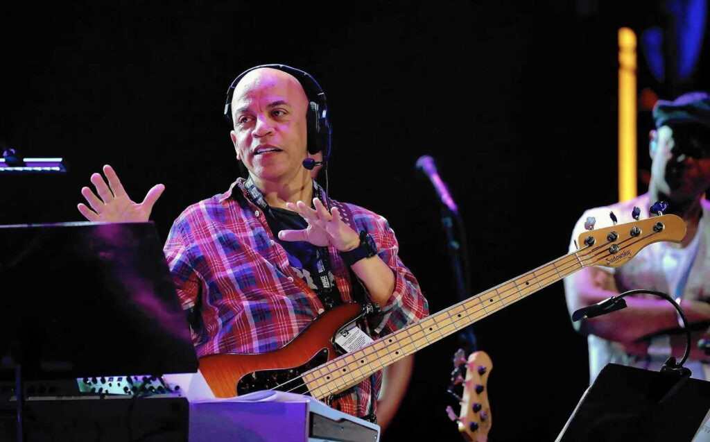 Rickey Minor onstage