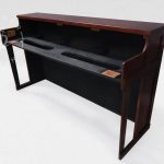 Custom Vintage Keyboards Upright Piano Shell &ndash; Brown